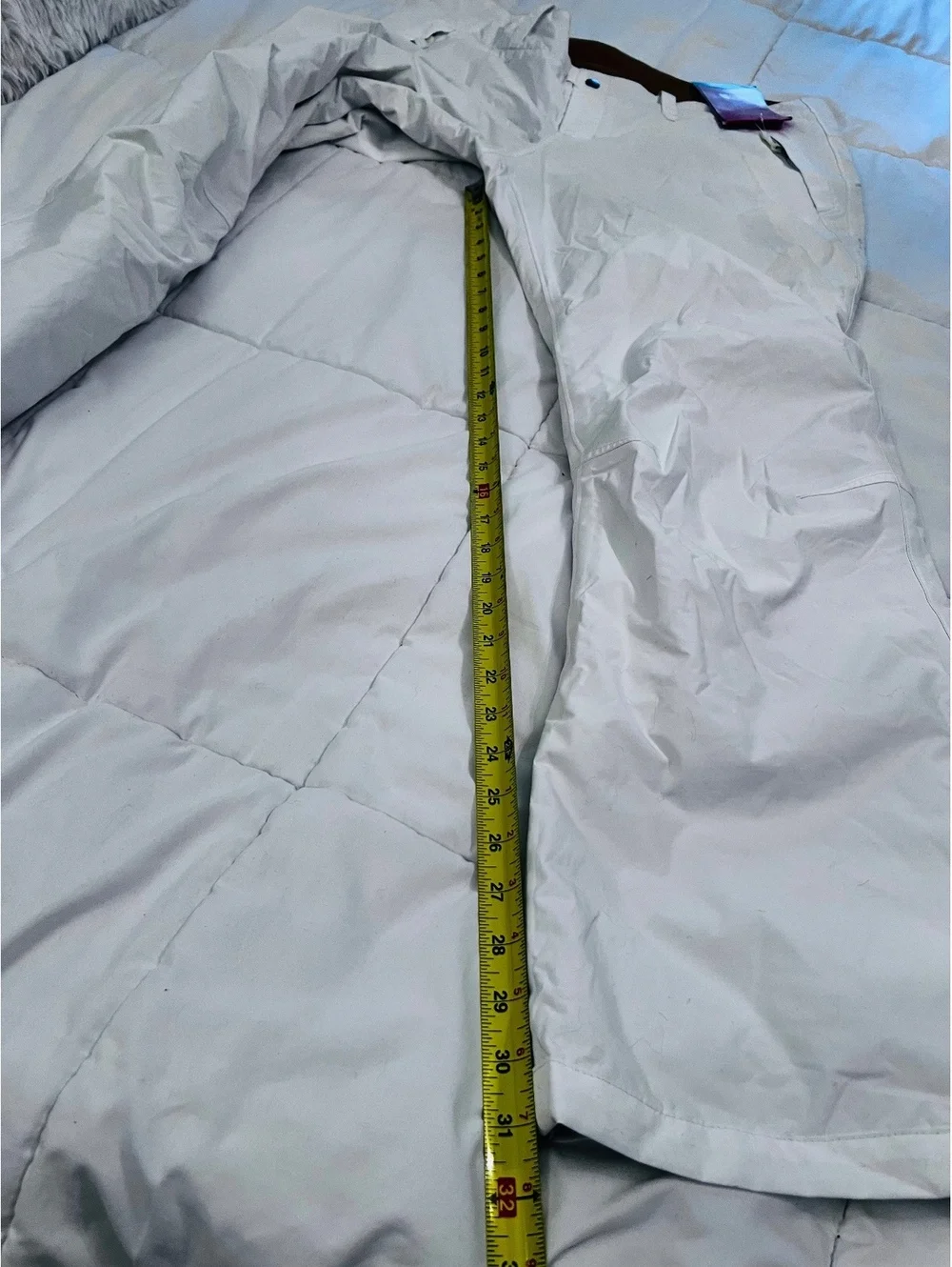 New The North Face Women's Extra Large White Snow Ski Snowboard Pants